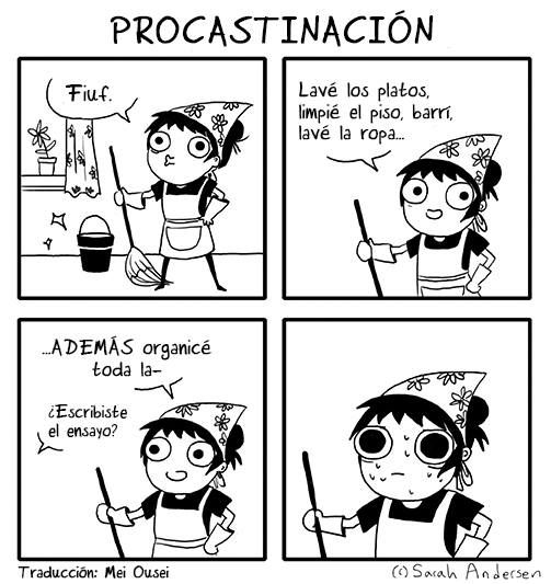 procrastinar haciendo cosas